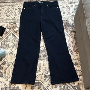 LC Lauren Conrad Dark Blue Flare Jeans